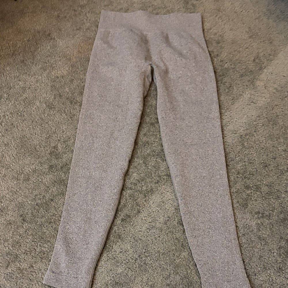 OQQ Women's Gray Leggings